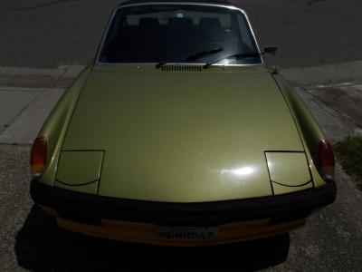 1973 Porsche 914 mosgroen