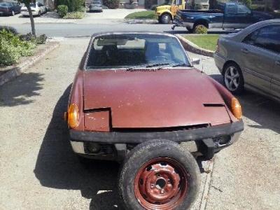 1972 Porsche 914 brown