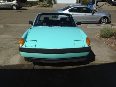 1972 Porsche 914 blue