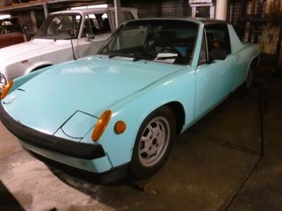 1972 Porsche 914 blue