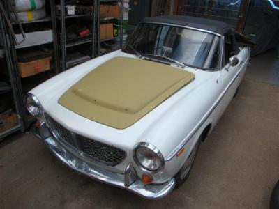 1960 Fiat 1500S spider wit 2429