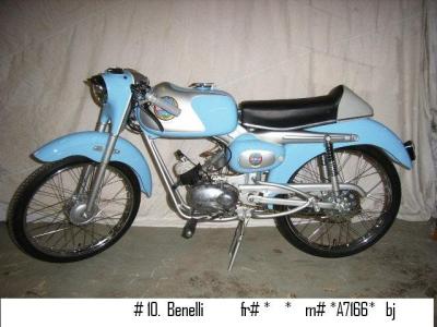 1955 Benelli Moped #1