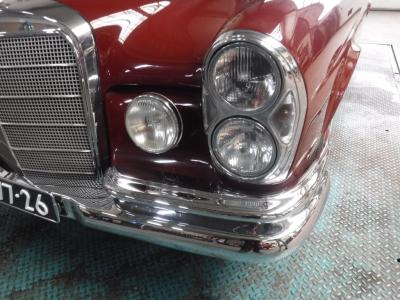 1967 Mercedes - Benz 250SE Coupe red