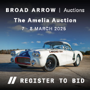 Broad Arrow Auctions | Amelia Auction | 7-8 March 2025 SQ (Live Client)