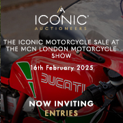 Iconic Auctioneers | Motorcycle Sale at the MCN London Motorcycle Show | 16th February 2025 728 (Live Client)