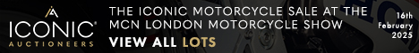 Iconic Auctioneers | Motorcycle Sale at the MCN London Motorcycle Show | 16th February 2025 468 (Live CLient)